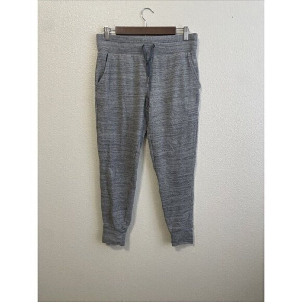 Reebok Joggers Sweatpants Comfy Lounge Activewear Gray Drawstring Size S